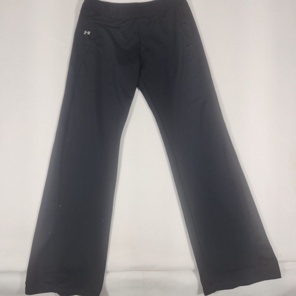 UnderArmour Coldgear Pants Men's Large Black Pockets Elastic Waistband